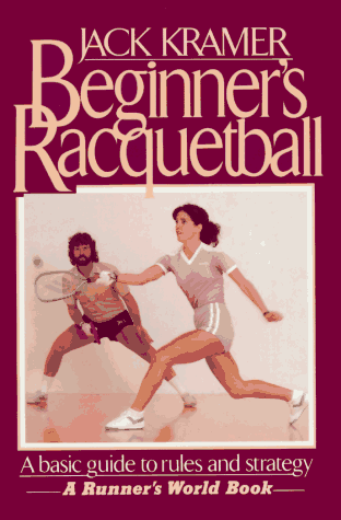 Book cover for Beginner's Racquetball