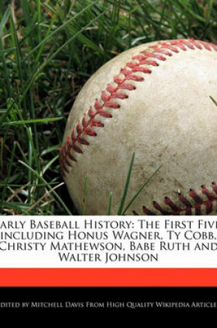 Cover of Early Baseball History