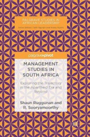 Cover of Management Studies in South Africa