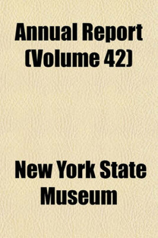 Cover of Annual Report (Volume 42)