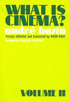 Book cover for What is Cinema?