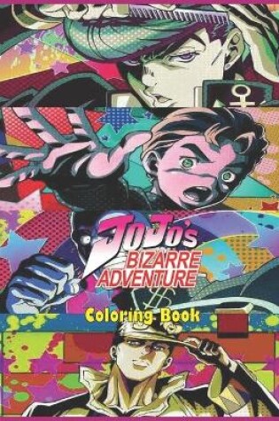 Cover of Jojos Bizarre Adventure Coloring Book