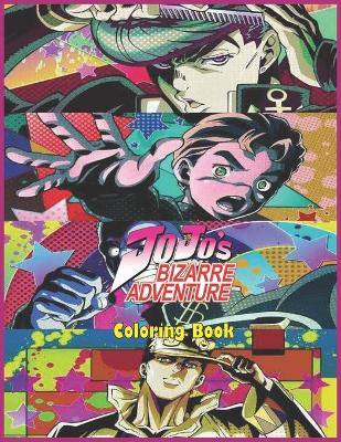 Book cover for Jojos Bizarre Adventure Coloring Book