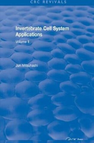 Cover of Invertebrate Cell System Applications