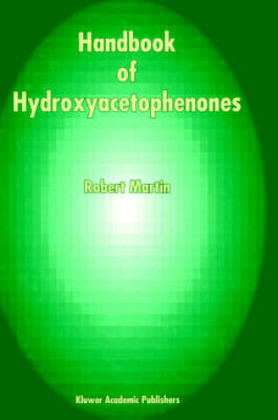 Cover of Handbook of Hydroxyacetophenones