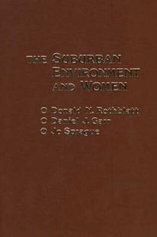 Cover of The Suburban Environment and Women