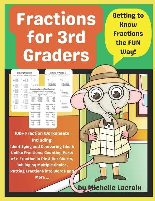 Book cover for Fractions for 3rd Graders