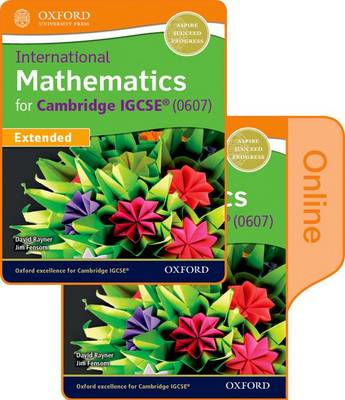 Book cover for International Maths for Cambridge IGCSE