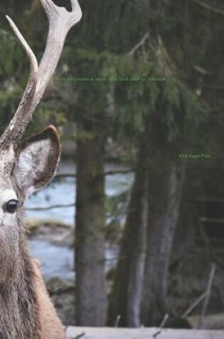 Cover of Hirsch Wild Mammal Antler Male Bock Park Fur Notebook