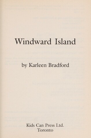 Cover of Windward Island