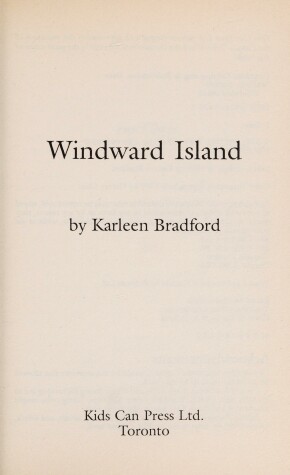 Book cover for Windward Island