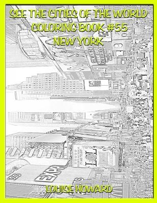 Book cover for See the Cities of the World Coloring Book #55 New York