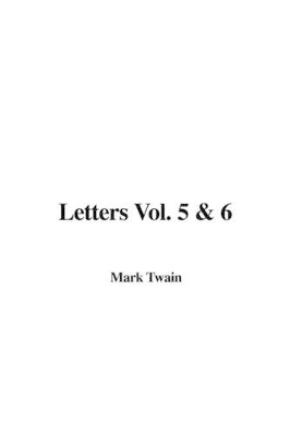 Book cover for Letters Vol. 5 & 6