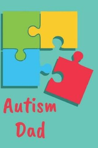Cover of Autism Dad Blank Lined Journal
