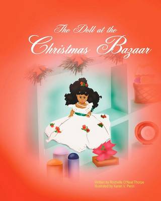 Book cover for The Doll at the Christmas Bazaar