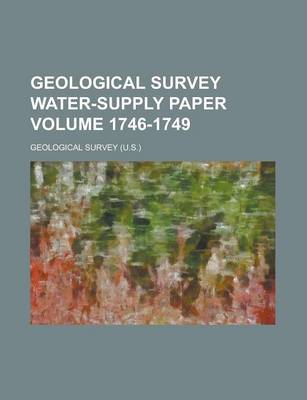 Book cover for Geological Survey Water-Supply Paper Volume 1746-1749