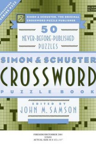 Cover of Simon & Schuster Crossword Puzzle B