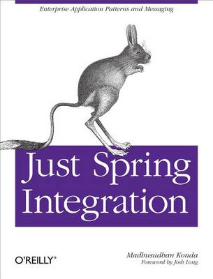 Book cover for Just Spring Integration