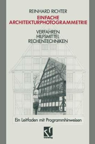 Cover of Einfache Architekturphotogrammetrie