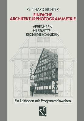 Book cover for Einfache Architekturphotogrammetrie