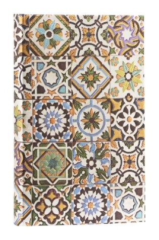 Cover of Porto (Portuguese Tiles) Mini Lined Hardback Journal (Elastic Band Closure)