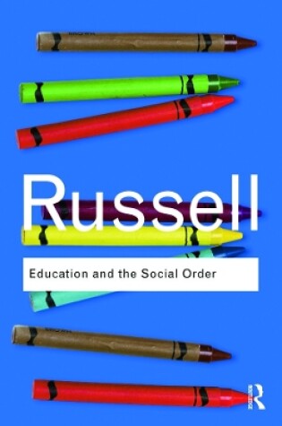Cover of Education and the Social Order
