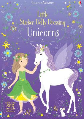 Book cover for Little Sticker Dolly Dressing Unicorns