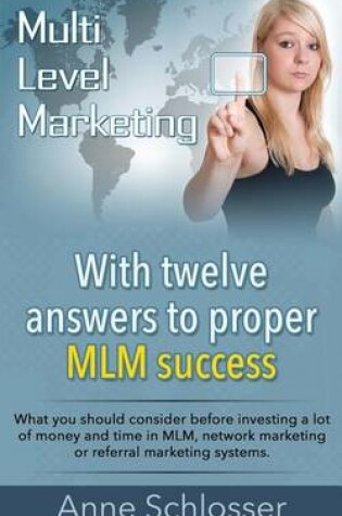 Cover of With Twelve Answers to Proper MLM Success