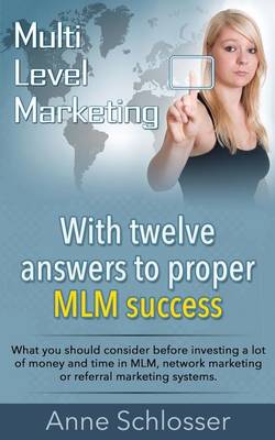 Book cover for With Twelve Answers to Proper MLM Success