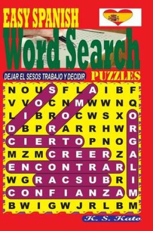 Cover of EASY SPANISH Word Search Puzzles