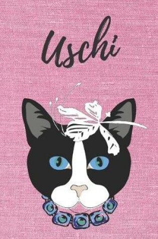 Cover of personalisiertes Notizbuch Katze / Journal / Malbuch / Tagebuch / Kritzelbuch / DIN A5 / Geschenk Uschi