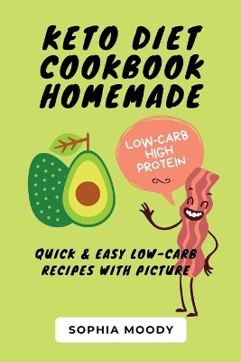 Book cover for Keto diet cookbook homemade