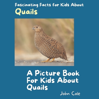 Book cover for A Picture Book for Kids About Quails