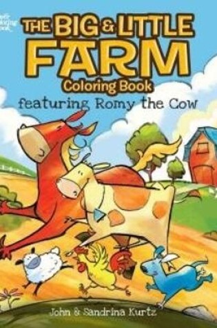 Cover of The Big & Little Farm Coloring Book