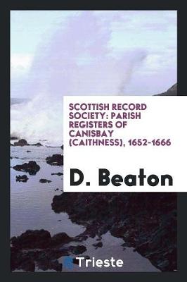 Book cover for Scottish Record Society. [publications]