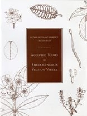 Book cover for Accepted Names in Rhododendron Section Vireya