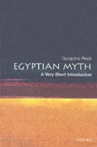 Cover of Egyptian Myth: A Very Short Introduction