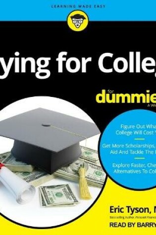 Cover of Paying for College for Dummies