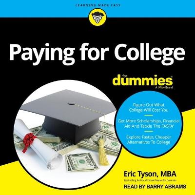 Book cover for Paying for College for Dummies