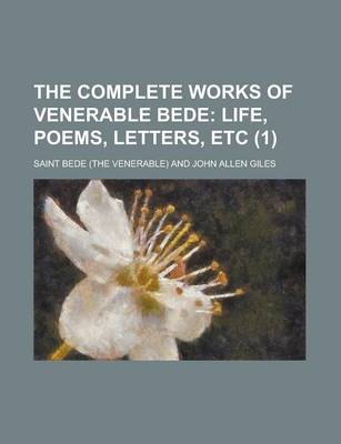 Book cover for The Complete Works of Venerable Bede (1)