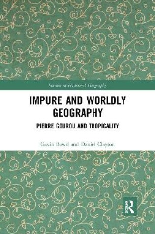 Cover of Impure and Worldly Geography