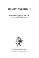 Cover of Henry Vaughan