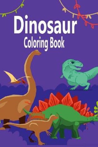 Cover of Dinosaur Coloring Book