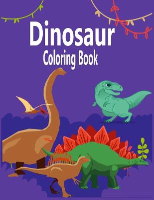 Book cover for Dinosaur Coloring Book