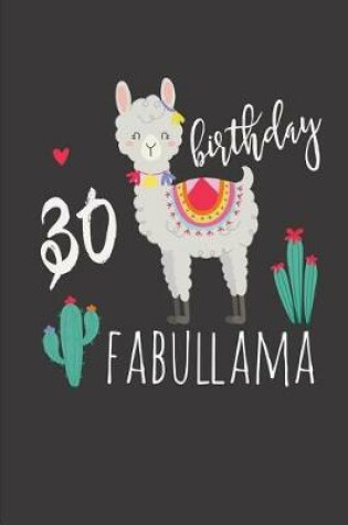 Cover of 30 Birthday Fabullama