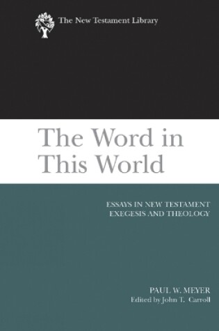 Cover of The Word in This World