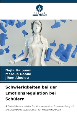 Book cover for Schwierigkeiten bei der Emotionsregulation bei Schülern