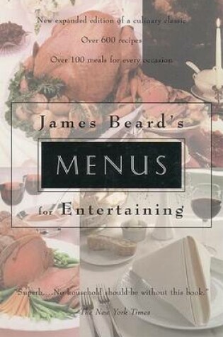 Cover of Menus for Entertaining