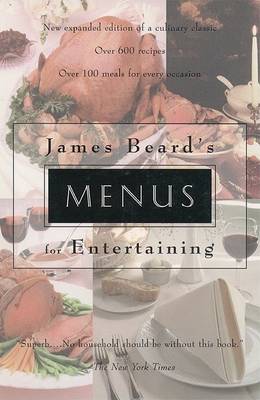 Book cover for Menus for Entertaining
