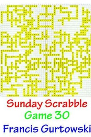 Cover of Sunday Scrabble Game 30